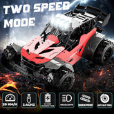 YCFUN 1:18 Scale RC Monster Truck Toys - 2.4Ghz Electric Remote Control Cars with LEDs